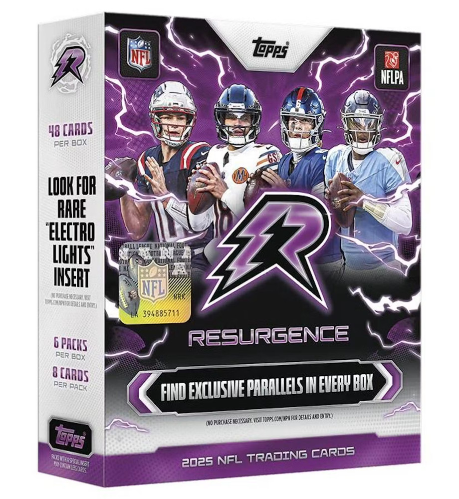 New England Patriots 8x 2025 Topps Resurgence Football Box Break #726-W3