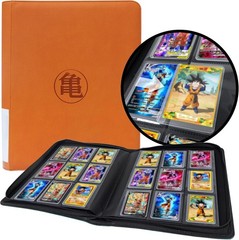 Toploader Binder for Dragon Ball Cards,Holds 288 Toploaders,9-Pocket Ringless…