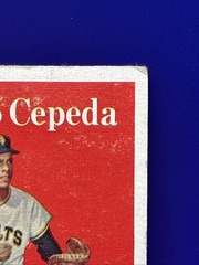 1958 Topps Orlando Cepeda #343 Rookie RC – Good