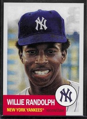 2023 TOPPS LIVING SET # 595 WILLIE RANDOLPH New York Yankees 2,502 Printed c