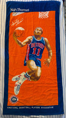 Isiah Thomas Detroit Pistons Towel 60 x 30