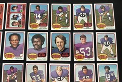 1976 Topps MINNESOTA VIKINGS Set FOREMAN Tarkenton ELLER Yary MARSHALL Alan PAGE
