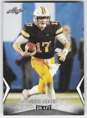 2018 Leaf Draft #31 Josh Allen FOOTBALL Wyoming Cowboys