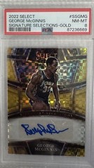 2022 Select George McGinnis – Signature Selections Gold #SSGMG /10. Sixers.