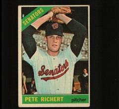 1966 Topps – Peter Richert #95 – Senators – Inv# 5229