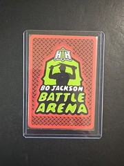 Dunker John Starks Auto Bo Jackson Battle Arena Inspired Ink 130 Steel JSTA-7