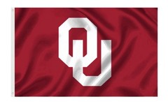 Oklahoma Sooners 3×5 FOOT FLAG/Banner Basketball/Football NCAA FREE Ship
