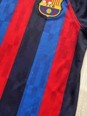 FC Barcelona 2022/2023 Nike Home Soccer Jersey Football Shirt Multicolor Size S