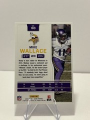 2016 Score Artist&rsquo;s Proof Blue Refractor /50 Mike Wallace #183