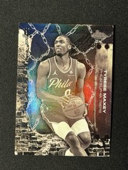 Tyrese Maxey 2025-26 Topps Chrome Cactus Jack White Refractor #6 76ers