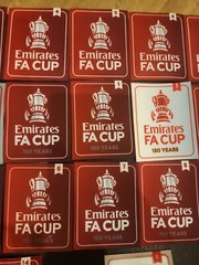 FA CUP PATCH ANY PLAYER ANY TEAM / FA CUP 150 YEARS PREMIER LEAGUE BADGE