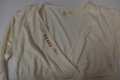 All Sport Couture NFL Womens Chicago Bears The Blitz Cream Shirt NWT XS-2XL