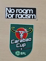 SOCCER PATCH SET CARABAO CUP ANY TEAM BADGE WINNER GOLD NEW CASTLE #35