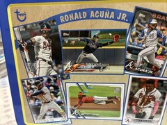 2024 Topps Archives Baseball Ronald Acuna Jr Collector Lunch Box Tin Braves