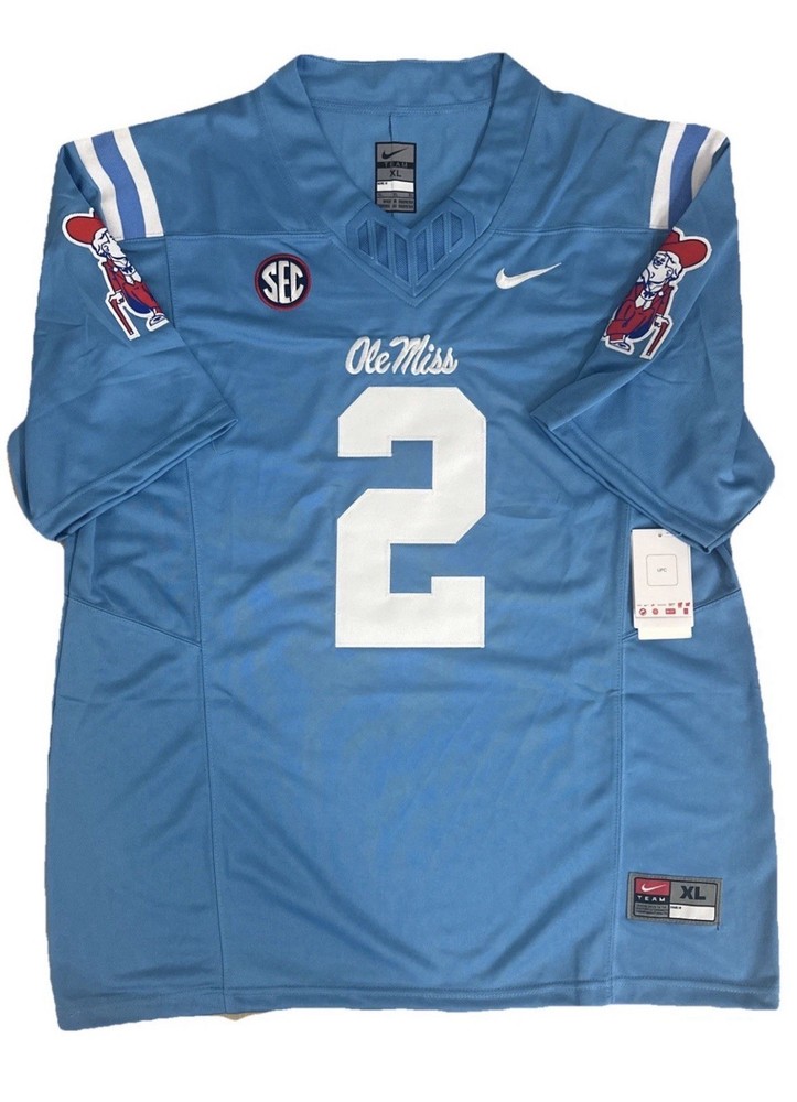 Jaxson Dart Ole Miss Rebels RARE Mens Jersey Adult XL Brand New