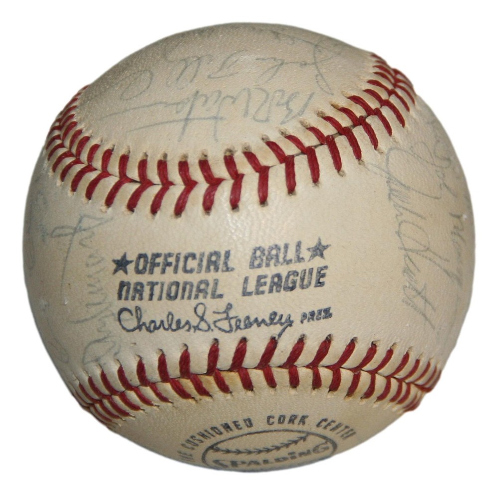 1971 Houston Astros Team Signed Baseball 25 Sigs Don Wilson