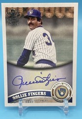 ROLLIE FINGERS 2025 Topps Archives 2011 FAN FAVORITES AUTO #11FFA-RF Brewers