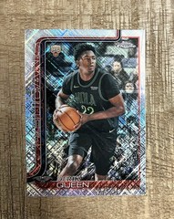 2025-26 Topps Chrome Update Skylight Refractor – Derik Queen #163 Rookie