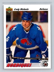 1991-92 Upper Deck #486 Craig Wolanin Quebec Nordiques