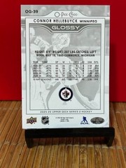 2025-26 Upper Deck Series 2 – O-Pee-Chee Glossy – #OG-39 Connor Hellebuyck-Jets