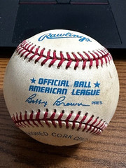 GREG LUZINSKI 3 SIGNED AUTOGRAPHED OAL BASEBALL! Phillies!