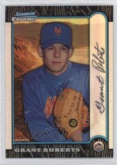 1999 Bowman Chrome International Refractor 12/100 Grant Roberts #141 3y4