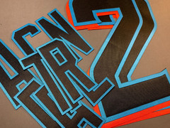 Miami Marlins Lettering Kit for an Authentic 2023 Jersey – ANY NAME & NUMBER