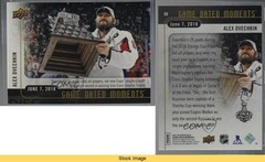 2017-18 Game Dated Moments 3rd Period Alex Ovechkin Conn Smythe Trophy READ 0oi1