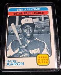 1973 Topps – All-Time Leaders Hank Aaron #473