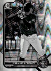 2022 Bowman Draft #BDC-179 Warming Bernabel Chrome Refractor