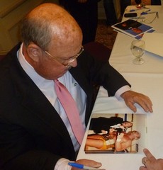 Mean Gene Okerlund Signed 8×10 Photo BAS COA WWE WWFAuto&rsquo;d Picture w Hulk Hogan