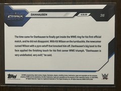 2026 Topps Now WWE #36 Danhausen Ryan Tran SmackDown