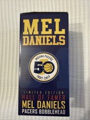 Indiana Pacers Mel Daniels Bobblehead New Limited Edition 50th Hall of Fame