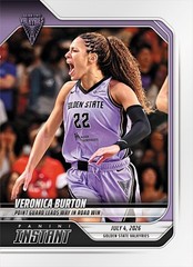 2026 Panini Instant WNBA #221 Veronica Burton Golden State Valkyries PRESALE