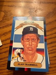 1988 Donruss – Diamond Kings Alan Trammell #4 Tigers HOF