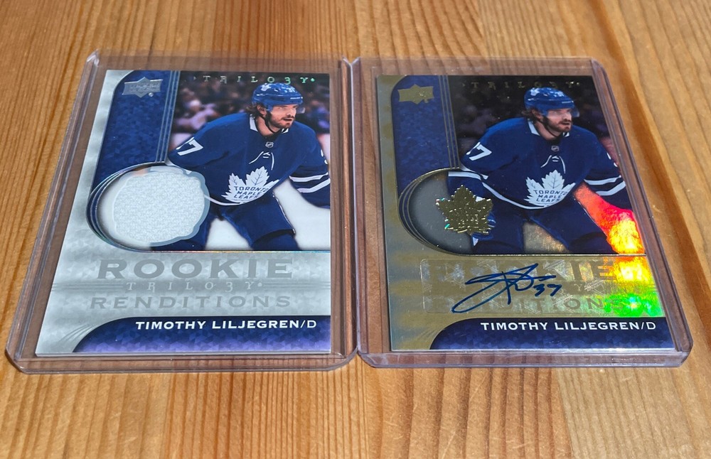 2020-21 Upper Deck Trilogy – Rookie Renditions Gold Foil Autographs #RR-26…