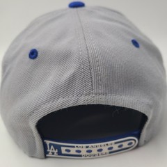 Los Angeles Dodgers Hat Snapback American Needle Gray Blue MLB Wool Blend Men