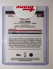 2025-26 Topps Chrome – DERIK QUEEN #263 Blue X-Fractor (RC) – Sealed