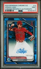 2024 Bowman Chrome Sapphire Edition Joswa Lugo 1st Rookie RC Auto /199 PSA 9