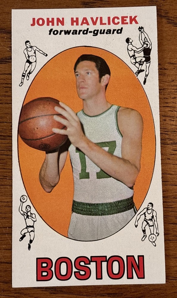 1969-70 Topps # 20 John Havlicek RC Celtics EX-EXMINT