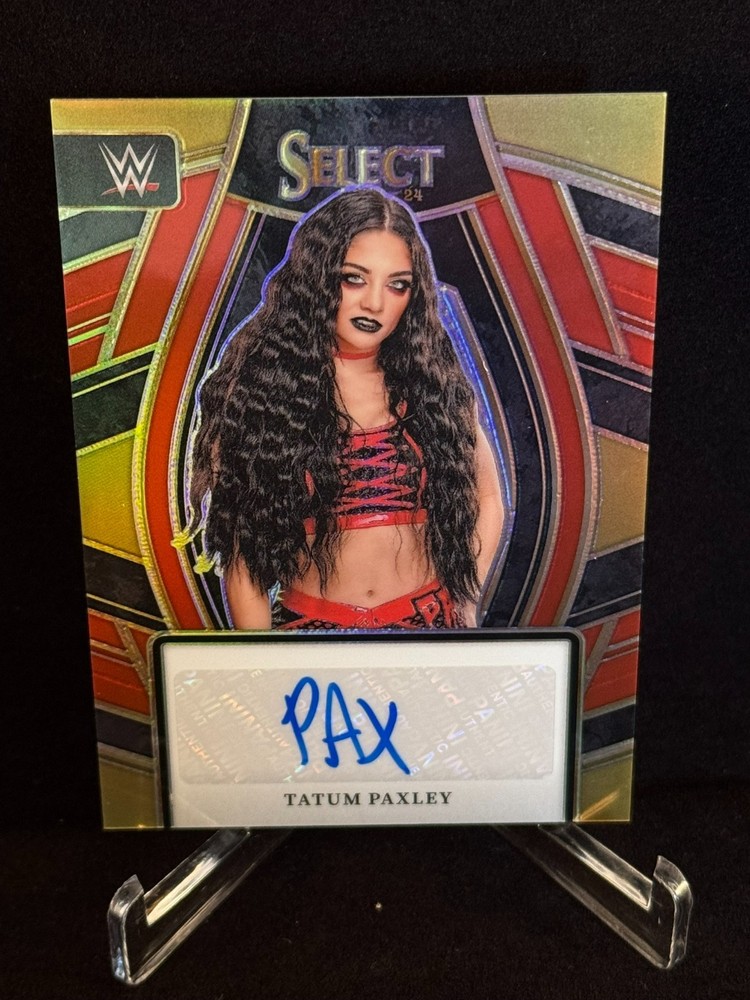 2024 Panini Select WWE Tatum Paxley Auto /99
