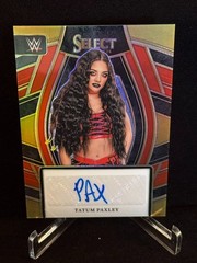 2024 Panini Select WWE Tatum Paxley Auto /99
