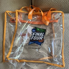 NCAA Minneapolis Final Four 2019 Clear Plastic Coca-Cola Tote Bag