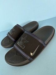 Nike Dallas Cowboys Black/Navy Blue OffCourt Slides Sandals Men’s Size 9