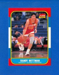 1986/1987 Fleer Basketball #127 Randy Wittman &rsquo;86 RC Rookie Card EX/MT Condition