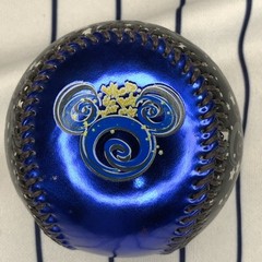 Walt Disney World 2005 Blue Black Mickey Mouse Souvenir Baseball Ball
