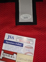 Ace Bailey Signed custom Rutgers Knights Basketball Jersey NCAA JSA COA Red auto