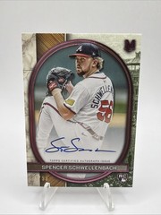 2025 Topps Museum Spencer Schwellenbach Archival Auto RC Pink Sapphire #/99