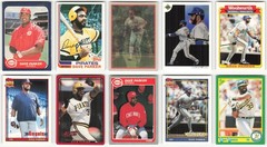 Dave Parker Hall of Fame Lot of 50 MLB Baseball Cards Collection