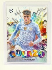 2024-25 Topps Chrome UEFA Club Competitions – Golazo Matty Warhurst #GZ-11🔥🔥